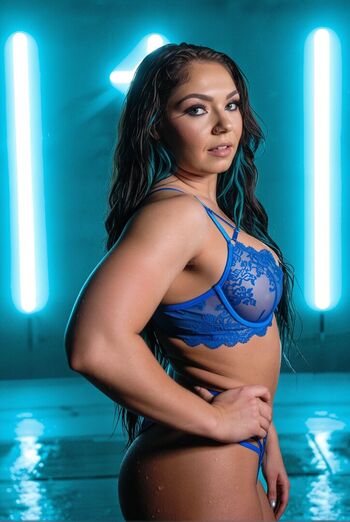 Full leaked Aew skye blue private photo