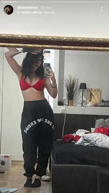 Full leaked Albanedanse private photo
