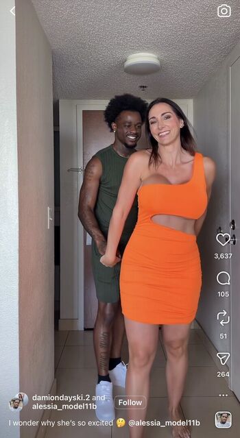 Full leaked Alessia model private photo