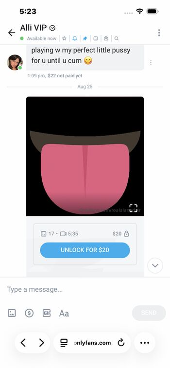 Full leaked Aliaugh private photo
