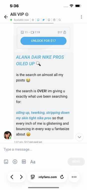 Full leaked Aliaugh private photo