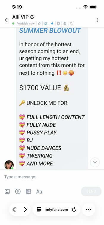 Full leaked Aliaugh private photo