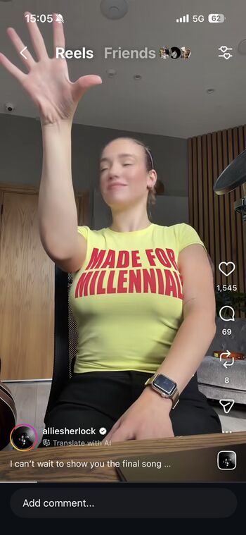 Full leaked Allie sherlock private photo