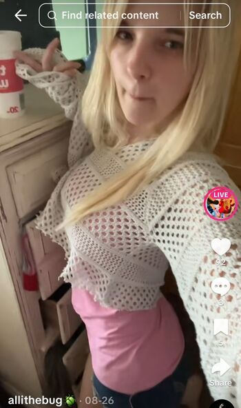 Full leaked Allithebug private photo
