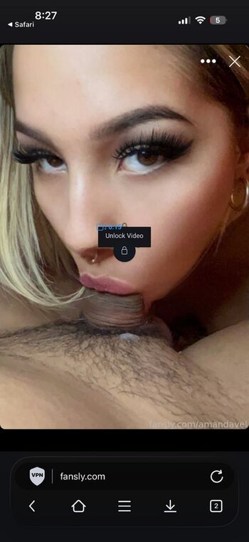 Full leaked Amanda velando private photo