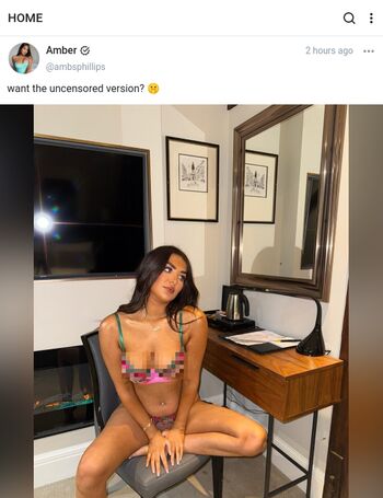 Full leaked Amber phillips private photo