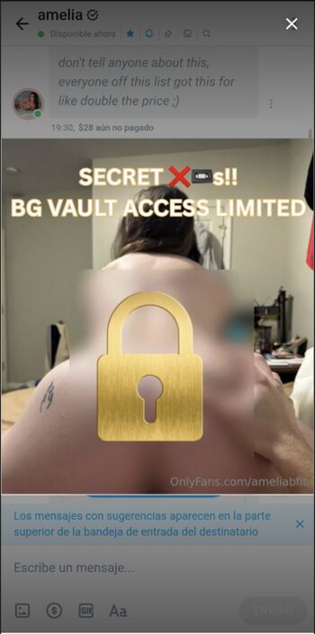 Full leaked Ameliab fit private photo