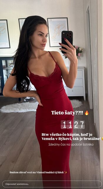 Full leaked Anet slotova private photo