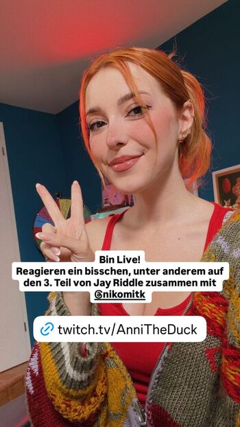 Full leaked Annitheduck  page private photo