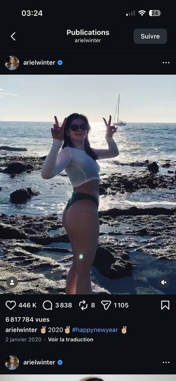 Full leaked Ariel winter private photo