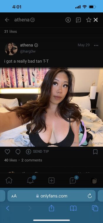 Full leaked Athennessy private photo