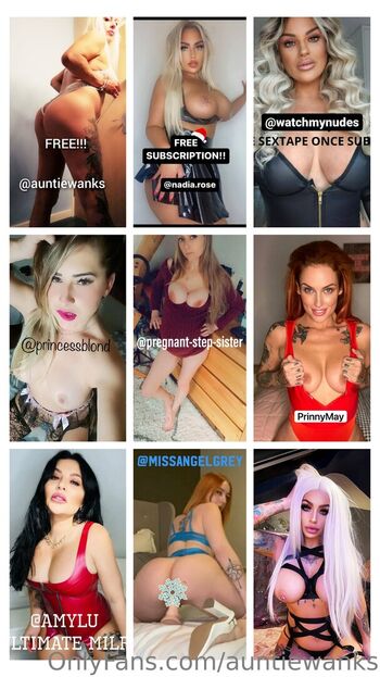 Full leaked Auntiewanks private photo