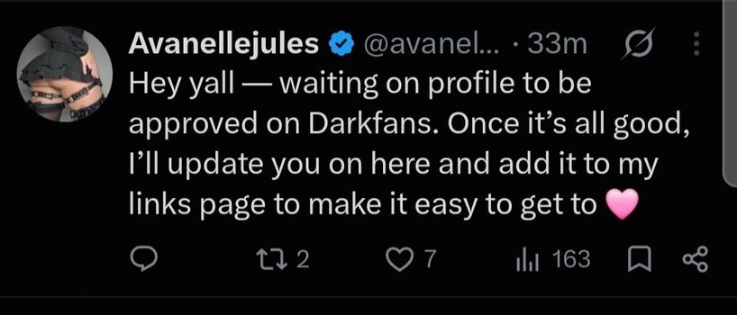 Full leaked Avanellejules private photo