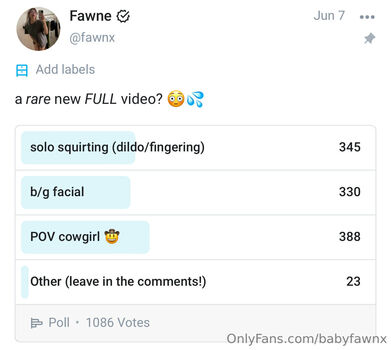 Full leaked Babyfawnx private photo