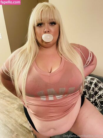 Full leaked Barbie blimp private photo