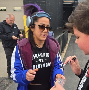 Full leaked Bayley page private photo
