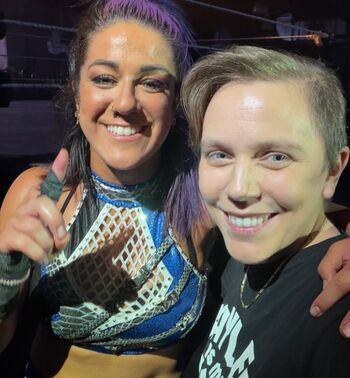 Full leaked Bayley page private photo