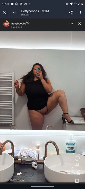 Full leaked Bettybooobs private photo