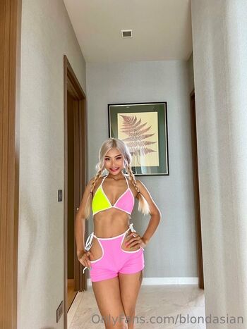 Full leaked Blondasian private photo