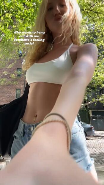 Full leaked Bombette martin private photo