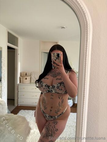 Full leaked Brunette luana private photo