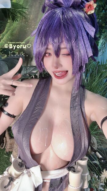 Full leaked Byoru page private photo