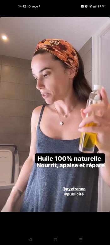Full leaked Capucine anav page private photo