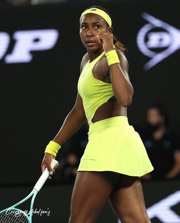 Full leaked Coco gauff page private photo