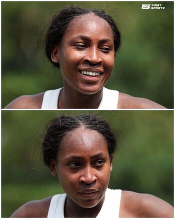 Full leaked Coco gauff page private photo