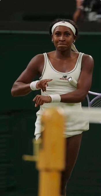 Full leaked Coco gauff page private photo
