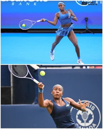 Full leaked Coco gauff page private photo
