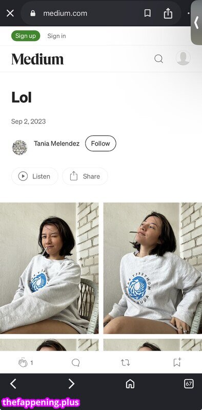 Colored_Cactus / TaniaMelendez 누드 OnlyFans 사진 #1