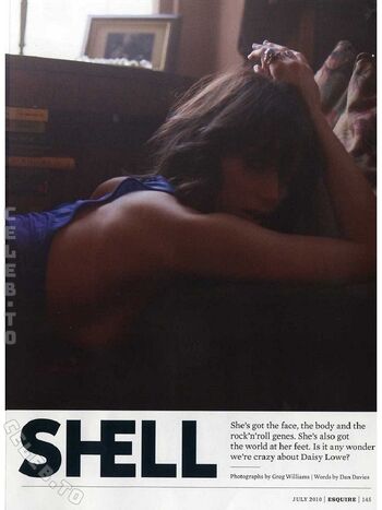 Full leaked Daisy lowe private photo