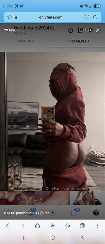 Full leaked Darkbeauty private photo