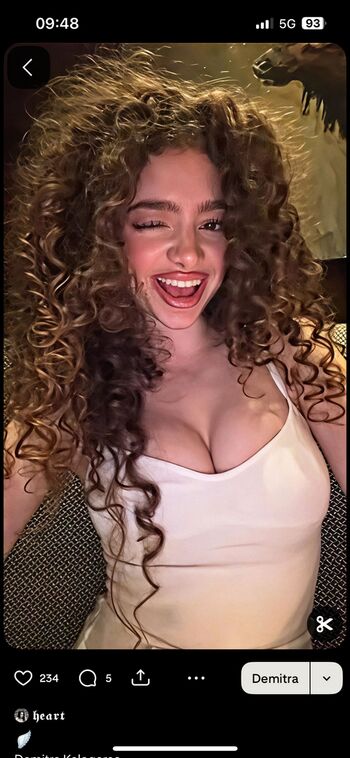 Full leaked Demitrakalogeras private photo