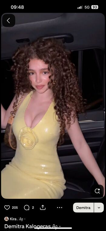 Full leaked Demitrakalogeras private photo