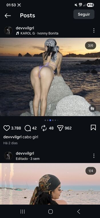 Full leaked Devvvilgrl private photo