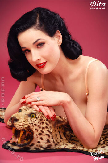 Full leaked Dita von teese private photo