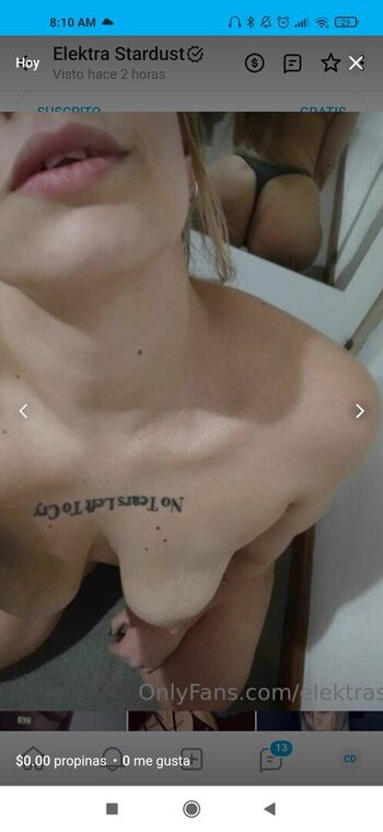 Full leaked Elektrastardust private photo