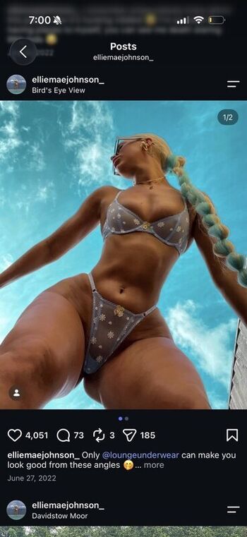 Full leaked Elliemaejohnson private photo