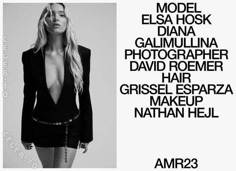 Full leaked Elsa hosk page private photo
