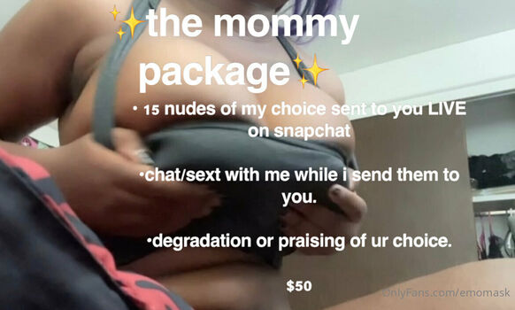 Full leaked Emomask private photo