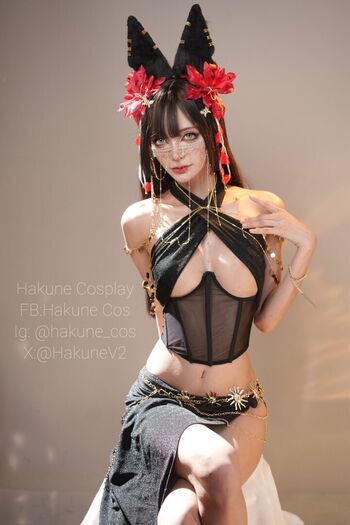 Full leaked Hakune cos private photo