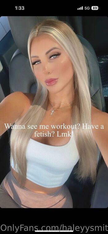 Full leaked Haleyysmith private photo