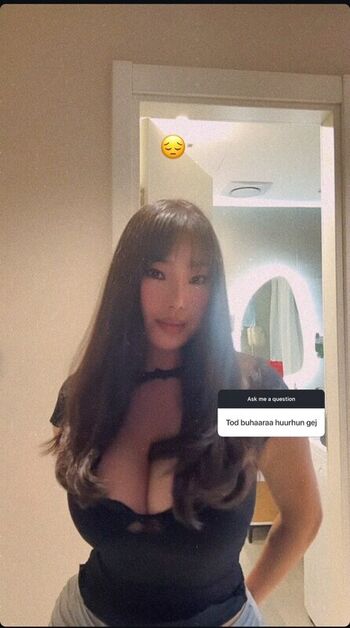 Full leaked Haliun b private photo