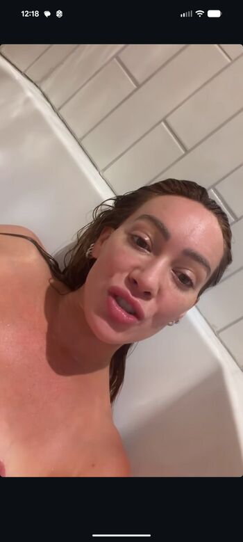Full leaked Hilary duff private photo