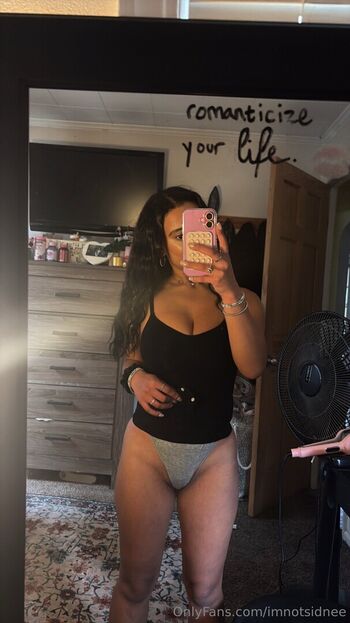 Full leaked Imnotsidnee private photo