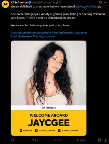 Full leaked Jaycgee private photo