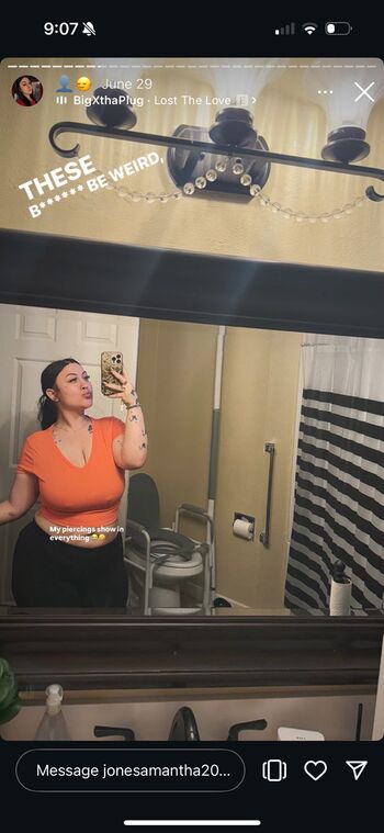 Full leaked Jonesamantha private photo