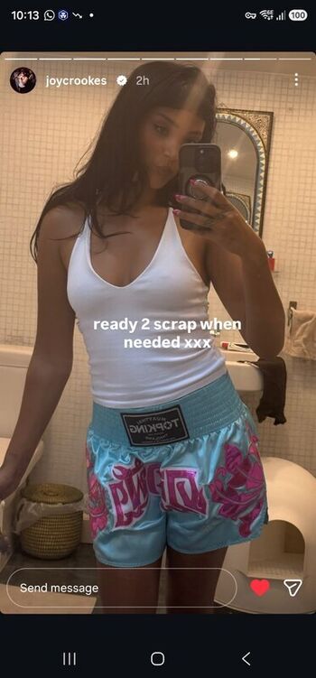 Full leaked Joy crookes private photo